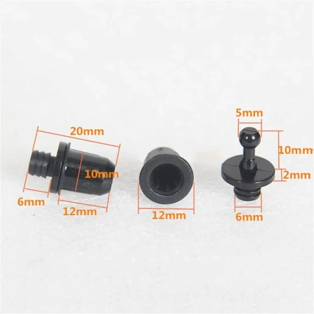 Ball Socket Plastic DIY Kits Fastener Screw Speaker Grill Peg Speaker Buckles Sound Box Screws Audio Speakers Buckle