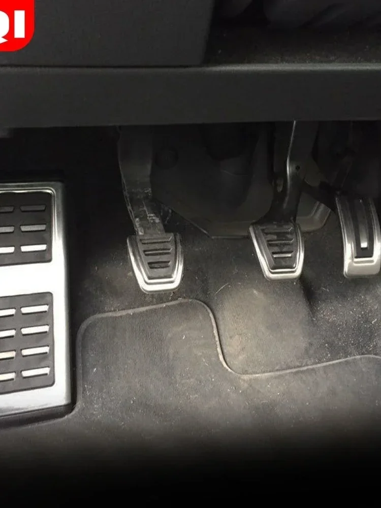 Pedał samochodowy ze stali nierdzewnej do VW GOLF 7 GTi MK7 Lamando POLO A05 Passat B8 Skoda Rapid Octavia 5E 5F A7 2014-2022 akcesoria — zdjęcie 2