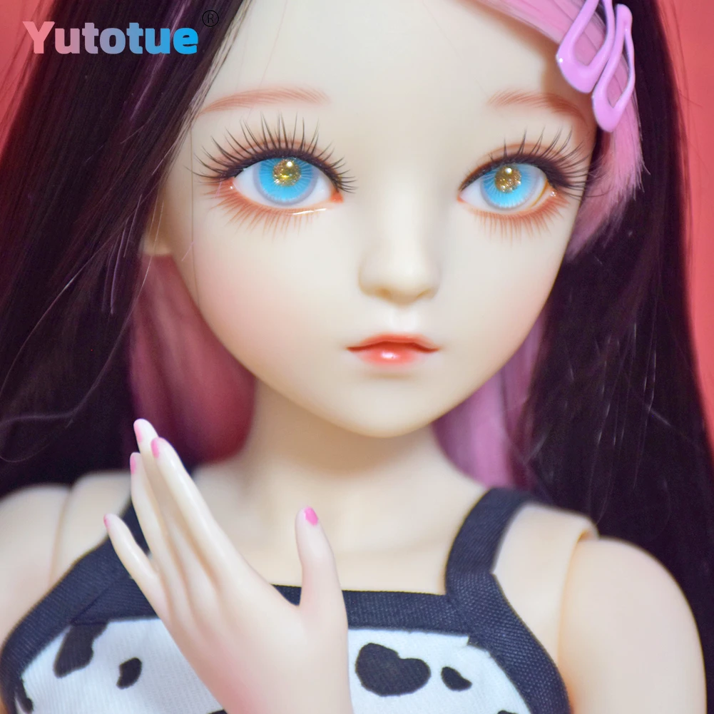 YUTOTUE 1/3 BJD Doll 24 inch Cute Girl Doll with Fashion Clothes Shoes Removable Wigs Lifelike Toy