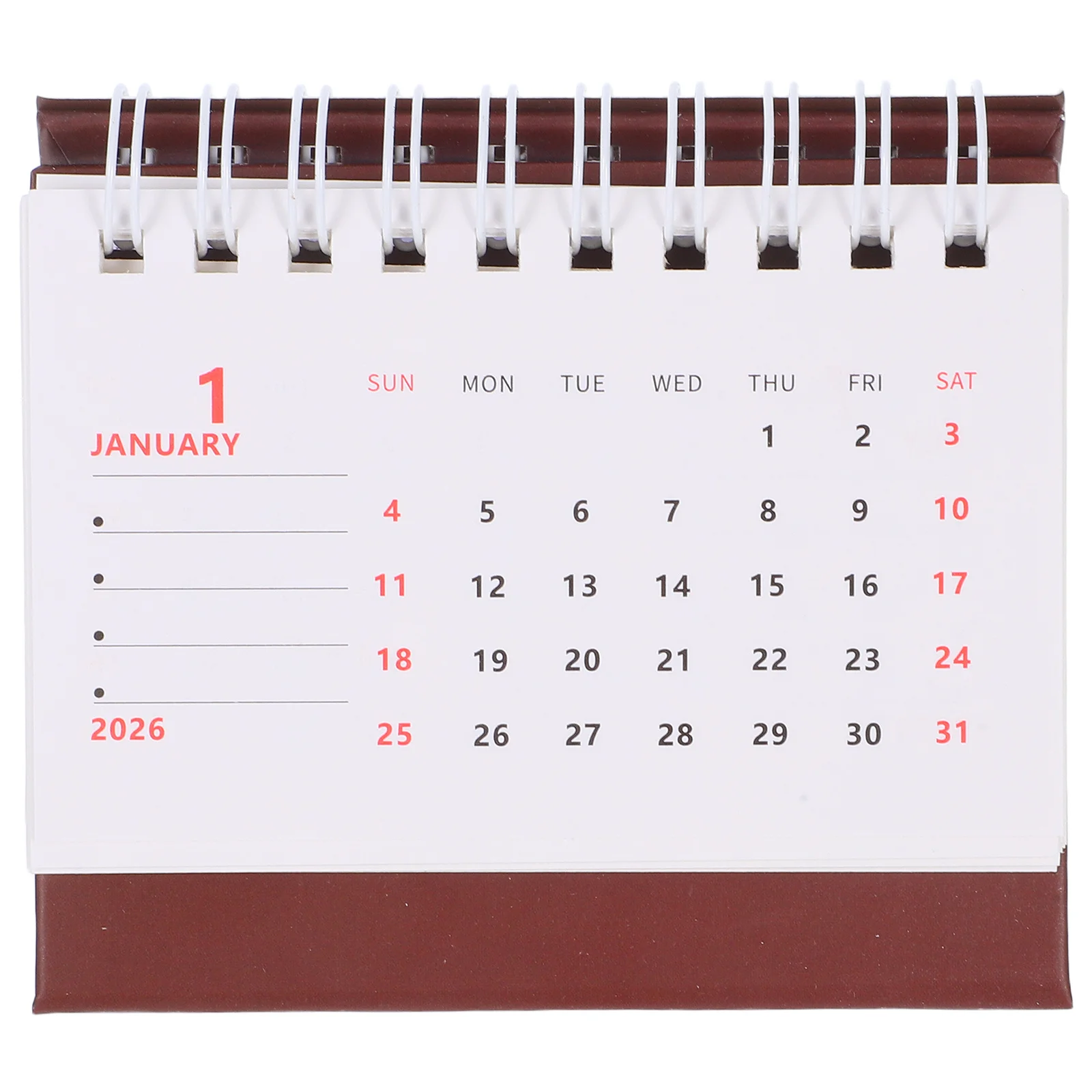 

2026 Mini Desk Calendar Foldable Standing Tabletop Calendar For Home Office Desktop Planner Small Yearly Schedule Organizer 2026