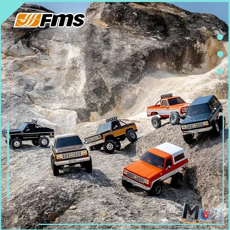 

Fms 1：24 Fcx24 K5 Rc Cars Pickup Remote Control Climbing Off-Road Vehicle Model Holiday Gift Double Speed Gearbox kids toys