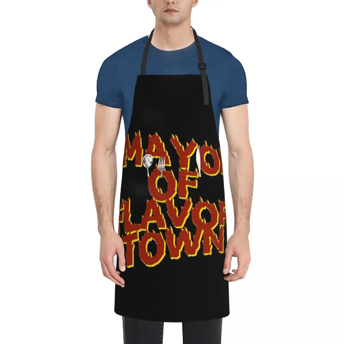 The Mayor of Flavortown Apron christmas kitchen Woman Work kitchen utensil Apron