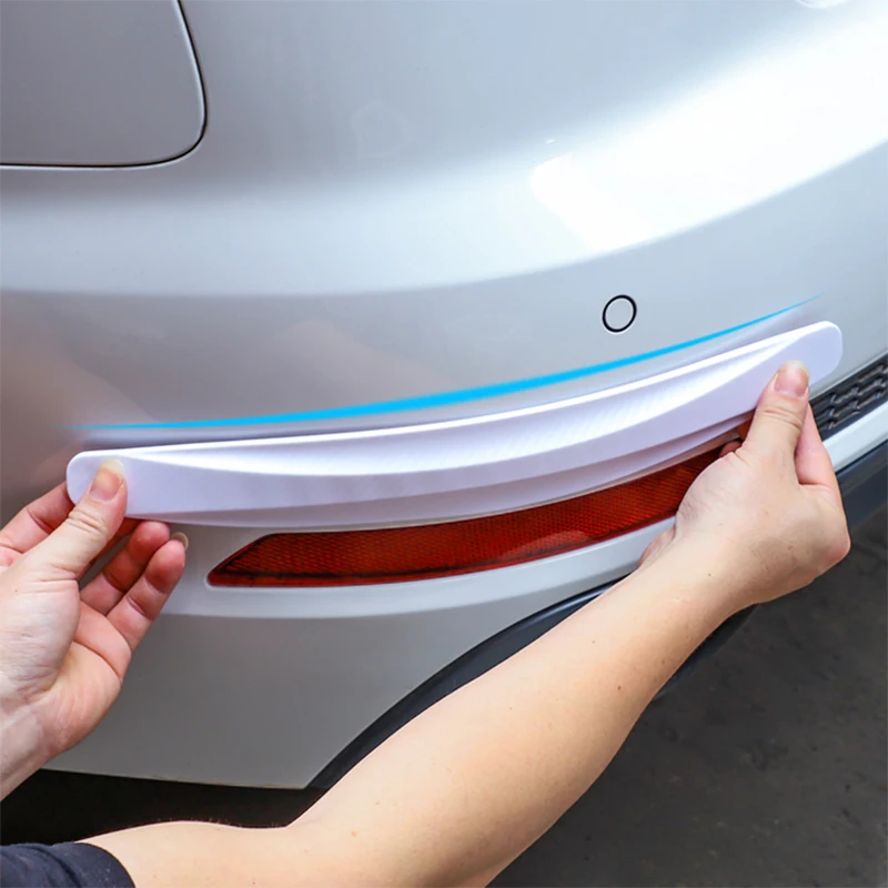 

2pcs Car Bumper Protector Strip Sticker For Toyota Audi LADA BMW Mazda Opel Volkswagen Honda Peugeot KIA Hyundai SEAT MG etc.