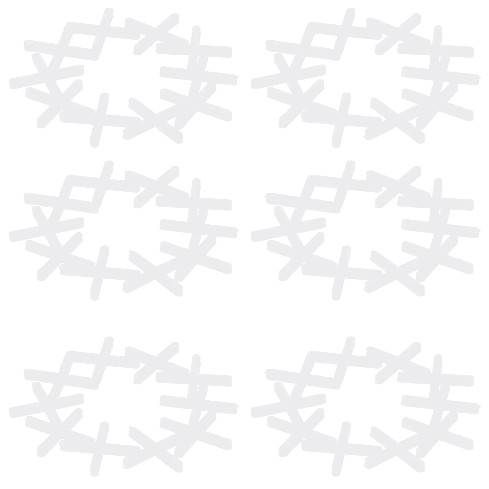 

1000 Pcs Tile Cross Card Levelers 2mm Plastic Spacers for Ceramic Porcelain Tiles Wall Floor Installation System