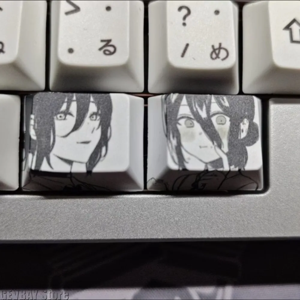 PBT Dye Sub Keycaps REZE R1 R4 Profile Arrow Keys 1.25u Function Ctrl Alt Fn Key Caps for Custom Mechanical Keyboard