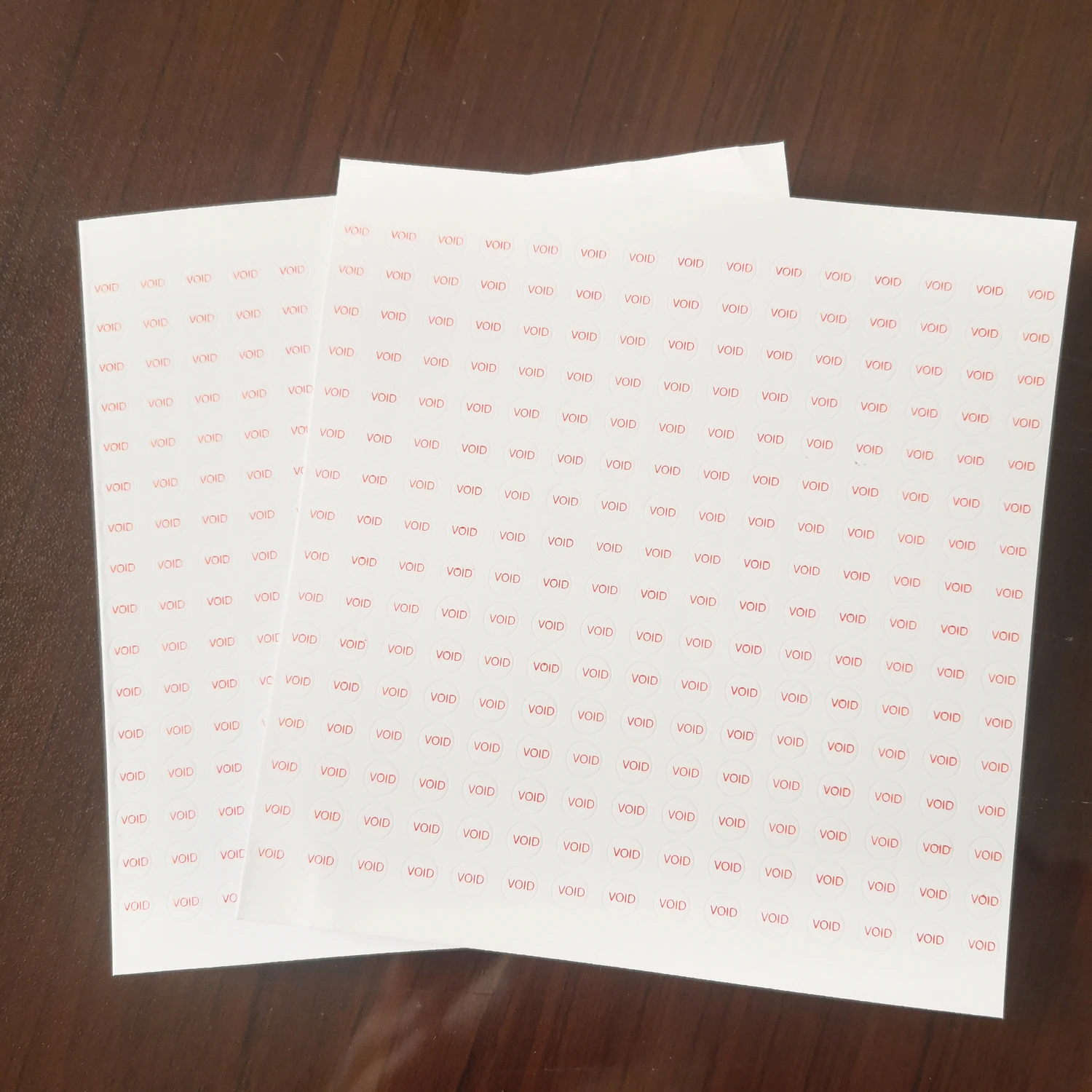 400 Stück 5 mm Schraubenloch-Sicherheitssiegel, Garantie erlischt, sprödes Papier, Aufkleber, manipulationssicher, Entfernung, Beweis, Reparatur, Garantie-Stempel – Detail 8