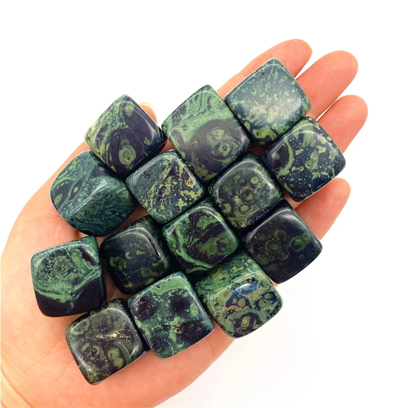 Beautiful 100g Natural Kambaba Jasper Gravel Specimen Size Cube Tumbled Stones Reiki Healing Crystals Natural Quartz Crystals