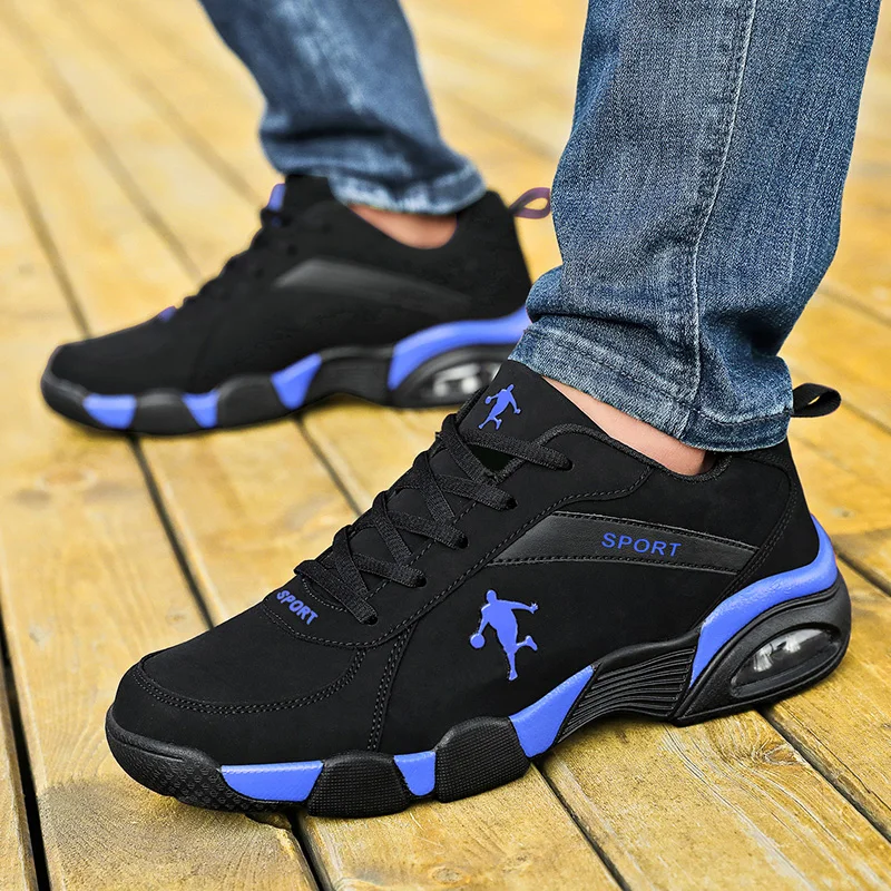 Men's Waterproof Sneakers Casual Lightweight Basketball Shoes Breathable Non Slip Lightweight Flat Shoes Men's Designer Sneakers