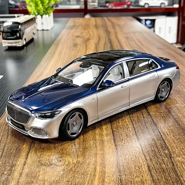 Almost real AR 1:18 for Mercedes-Benz Maybach S680 new S-Class 2021 alloy  car model collection display gift pieces - AliExpress