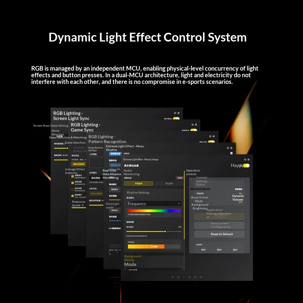 Teclado con cable Keyverse ST63, teclado con interruptor magnético, aleación de aluminio, efecto Hall, 8000Hz, RT0.01mm, accesorios para PC 5