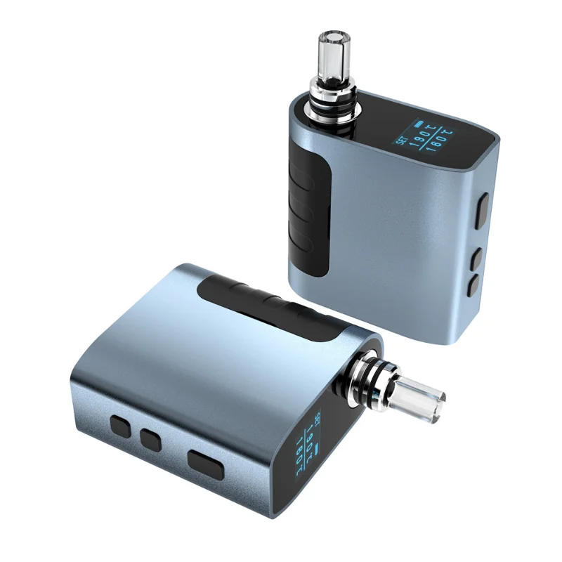 NIU PRO-Kit de vaporisateur d'herbes sèches avec écran OLED, appareil à vapeur pour tabac, kit de mod de boîte de vapotage, contrôle de la température, batterie 2200mAh