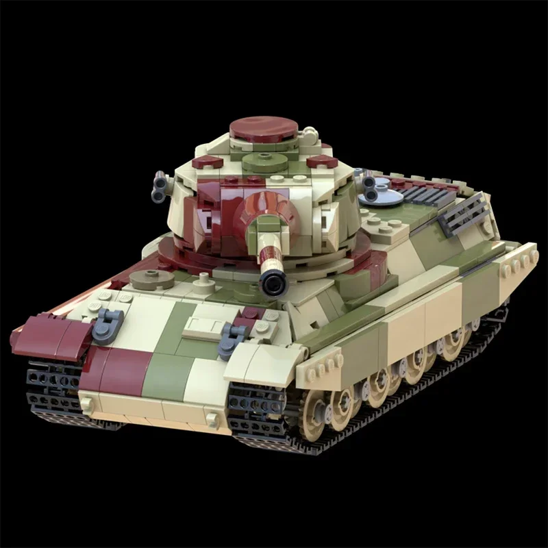 Militaire Serie Model Moc Bouwstenen VK 70.01 Gepantserde CarTechnologie Modulaire Blokken Geschenken DIY Sets Montage Kerst Speelgoed