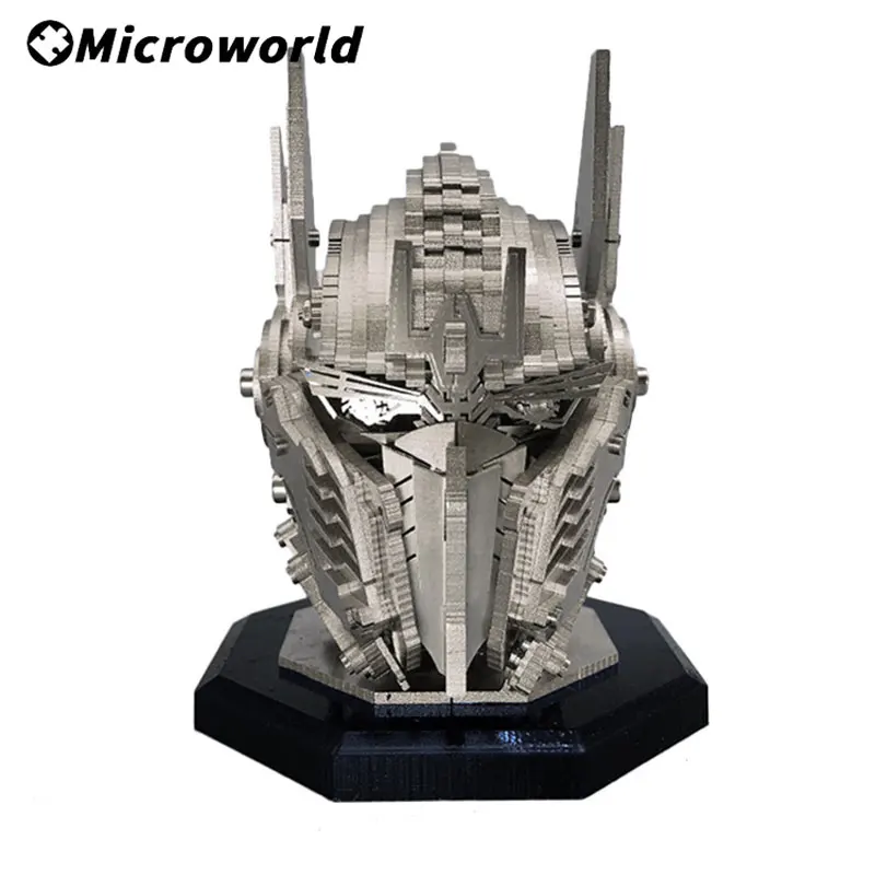 Microworld 3D metalowe puzzle gry Alien modele zestawy stal Warcraft DIY zmontowane puzzle urodziny zabawki prezenty do dekoracji wnętrz