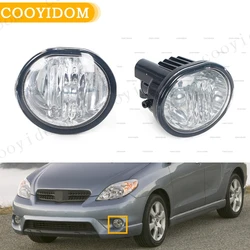 Car Fog light For Toyota Matrix Pontiac Vibe 2003 2004 2005 2006 2008  Fog lamps Clear Lens Bumper Driving Lamps