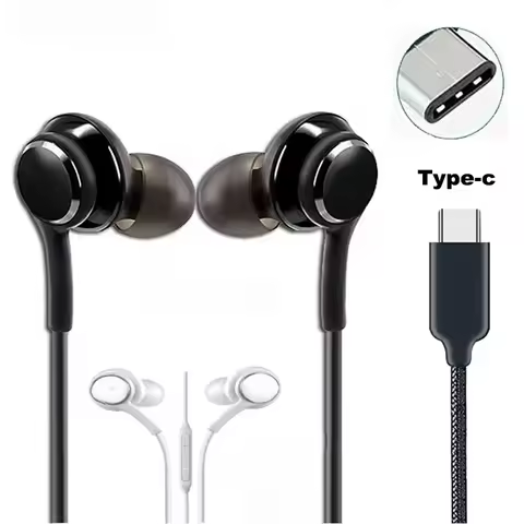 5/4/3/2 /1pcs EO-IG955 Earphone Type-c In-ear Headset for SAMSUNG Galaxy S22 S21 NOTE10 NOTE 20 ultra S20 S21