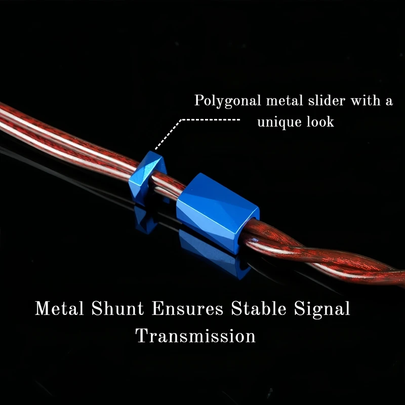 Culemi-02 Upgrade-Kabel, kompatibel mit Truthear ZERO:RED HIFIMAN DaVinci MMCX/0,78 mm 2-polig/QDC/Dual 3,5 mm, 3,5/4,4 mm symmetrisch – Detail 7