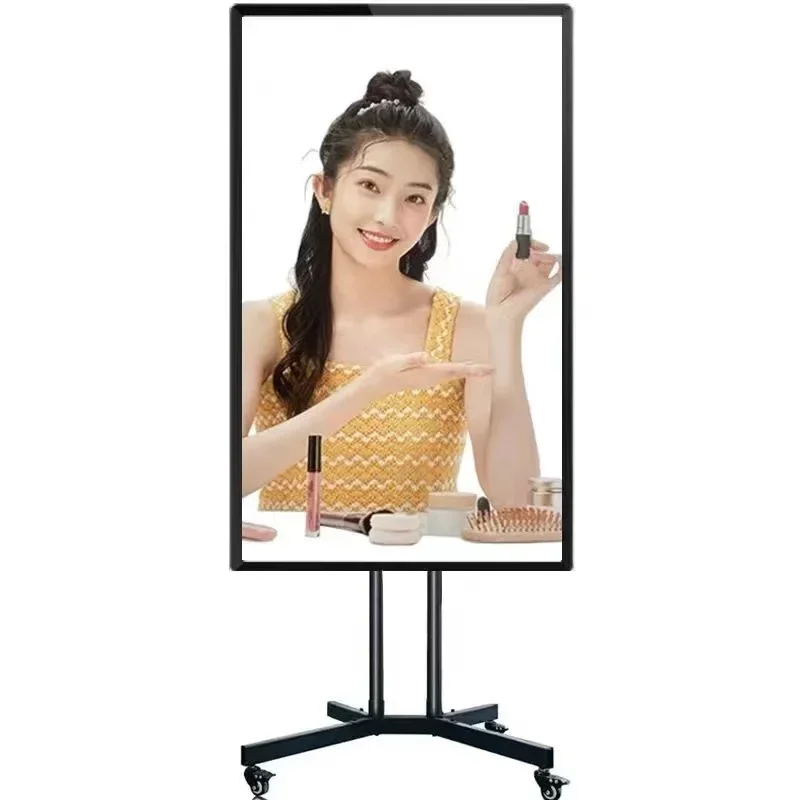 Mobile phone live broadcast large-screen projection display, live broadcast machine intelligent advertising