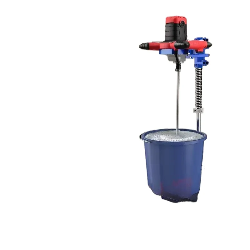 High Power Electric  Chassis Stirringt  Steering Wheel Mixer Industrial Stirrer For Paint Coating Putty Cement Mixing Drilling