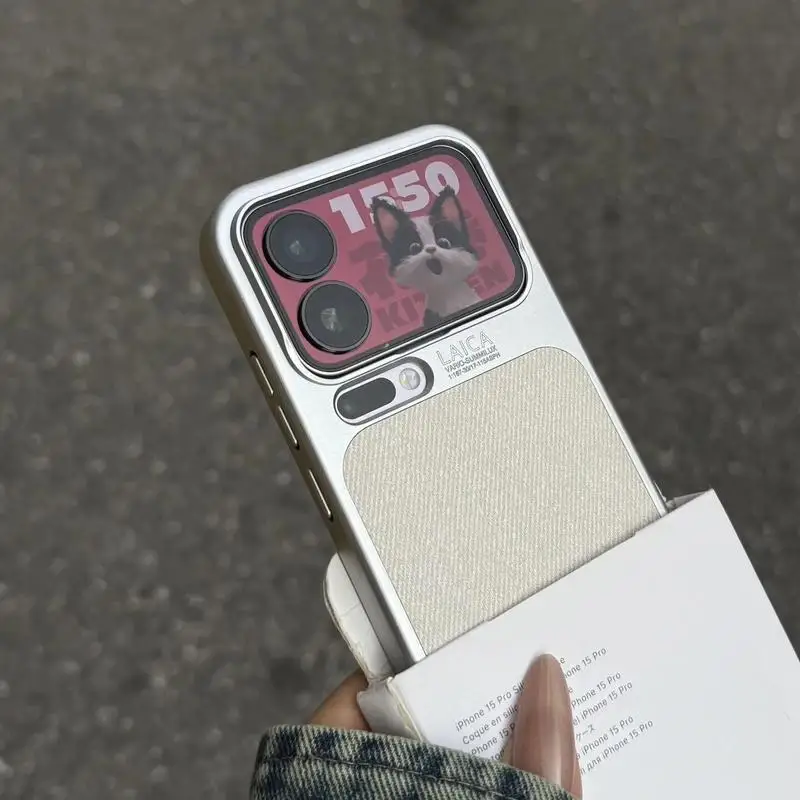 Luksusowe etui o fakturze lnu do Xiaomi 17 17 Pro 17 Pro Max, magnetyczna skórzana obudowa, odporne na wstrząsy, smukłe etui do Mi 17ProMax