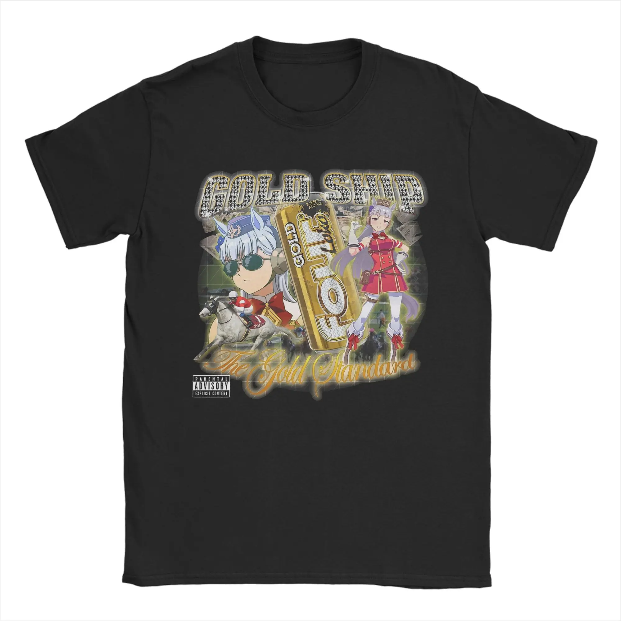 Uma Musume Pretty Derby camiseta verano Vintage camisetas algodón Harajuku camiseta para hombres manga corta Casual Top camisetas