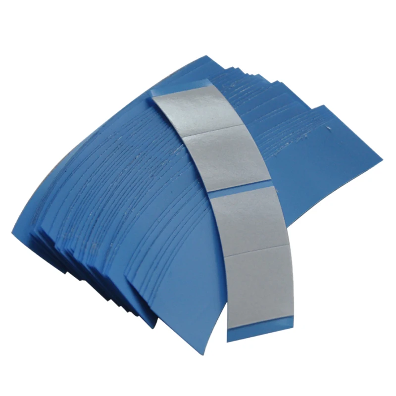 36Pcs/Lot Blue Super Fixing Tape Hair System Double Sided Adhesive Tape For Tape Extension/Wig/Lace Wig