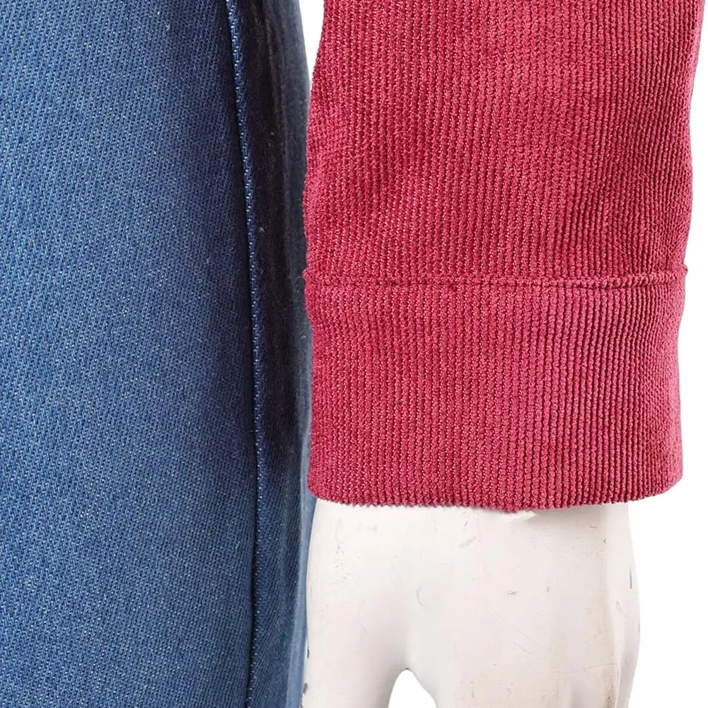 تلفزيون ST 5 ماكس مايفيلد تأثيري سترة حمراء معطف زي الجينز الملابس مجموعة الكبار النساء ملابس الهالوين موحدة كرنفال حفلة