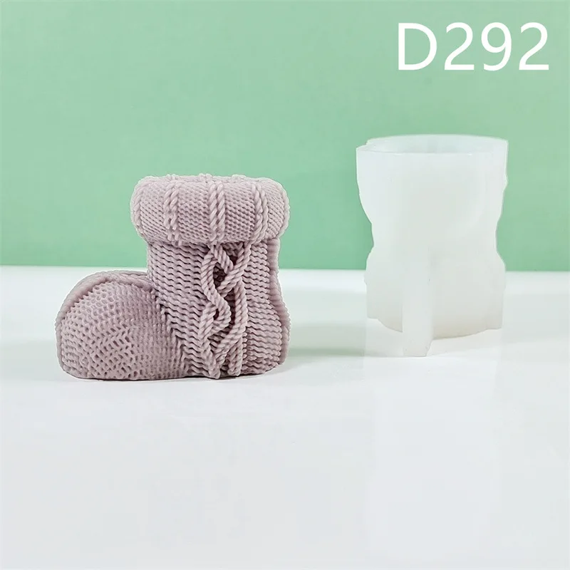 

Christmas Stocking Silicone Mold Gypsum form DIY Handmade Plaster Candle Ornaments Handicraft Mold Hand Gift Making Kitchen Acce