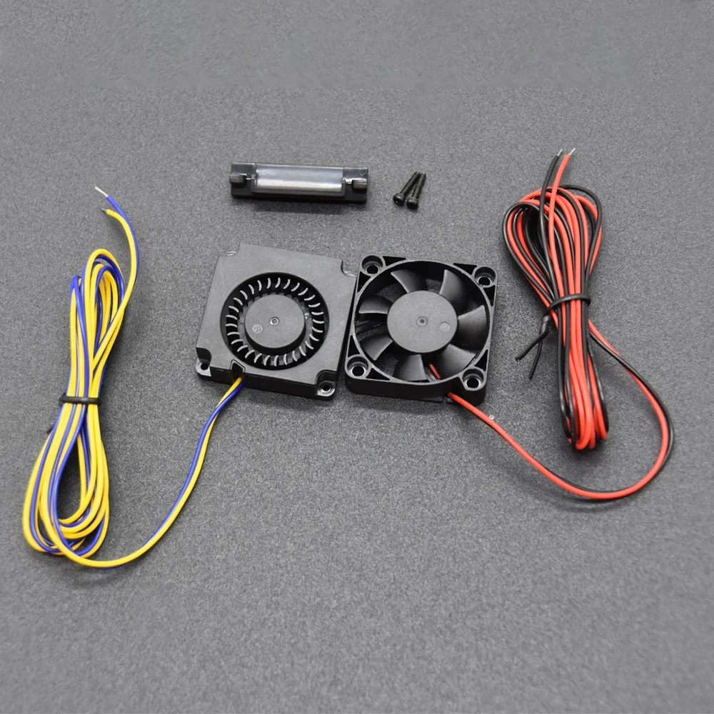 3D Printer Cooling Fan 4010 DC 24V Blower Fan with Active Cooling Fan Duct 40*40*10mm Fan for Ender 3/Ender-3 Pro/Ender 3 V2