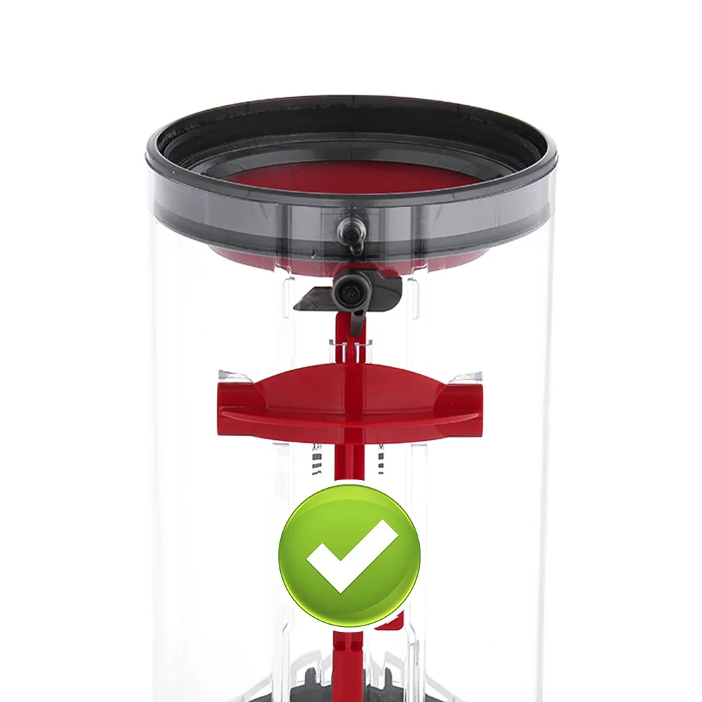 1 قطعة مزبلة أسفل غطاء ختم حلقة مطاطية لملحقات حاوية النفايات دايسون هوفر V11 V15