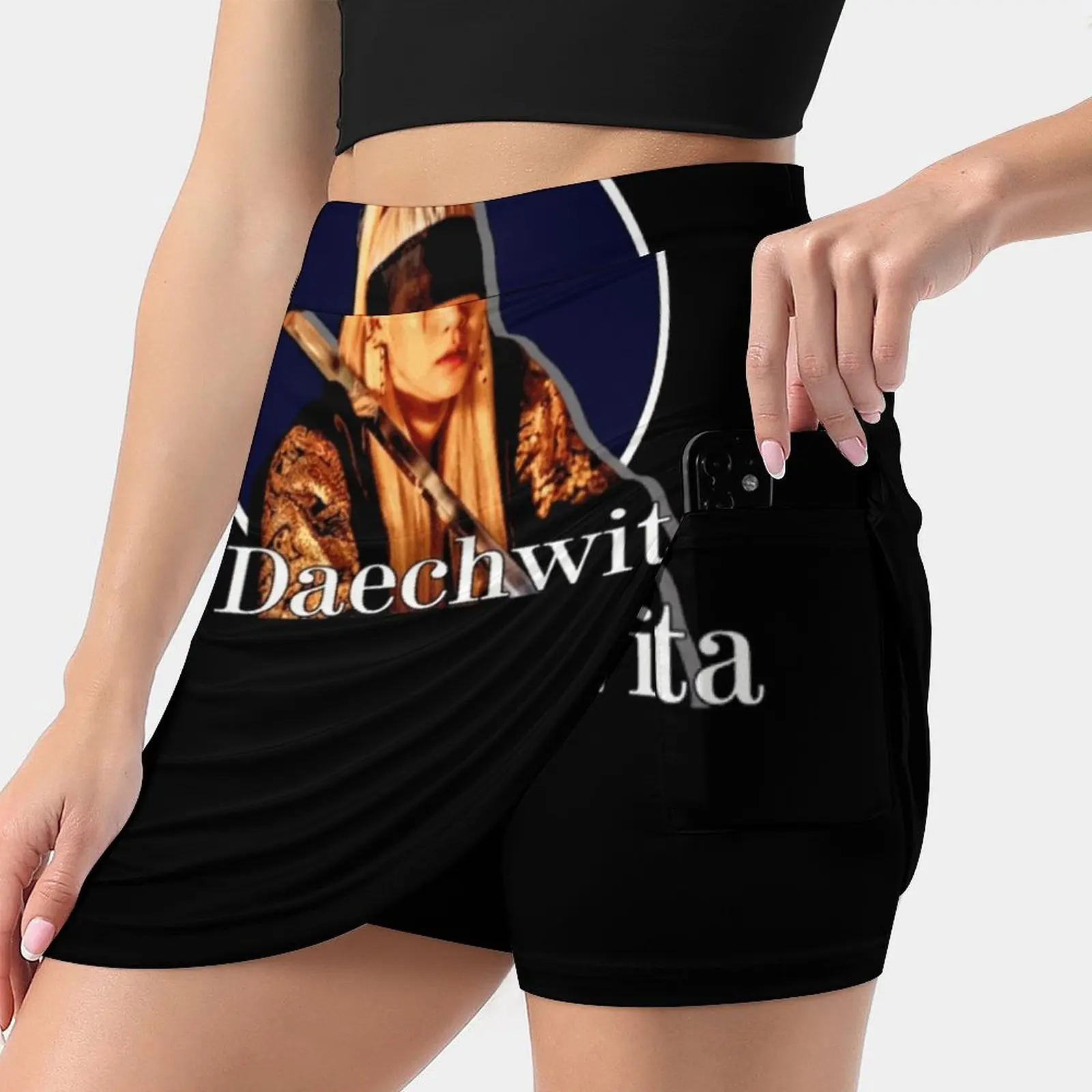 Suga Daechwita Women'S Fashion Sporting Skirt With Pockets Tennis Golf Running Skirts Suga Agust D Daechwita D 2 Yoongi Min