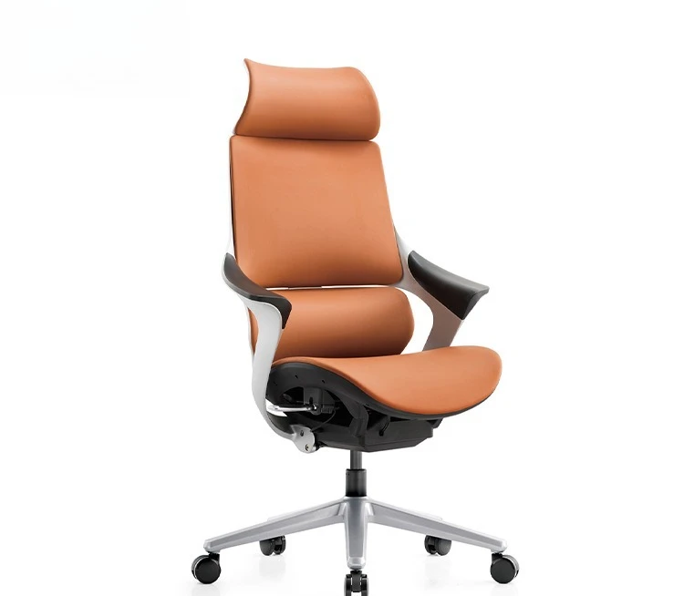 

Boss office chair leather aluminum alloy frame office chair