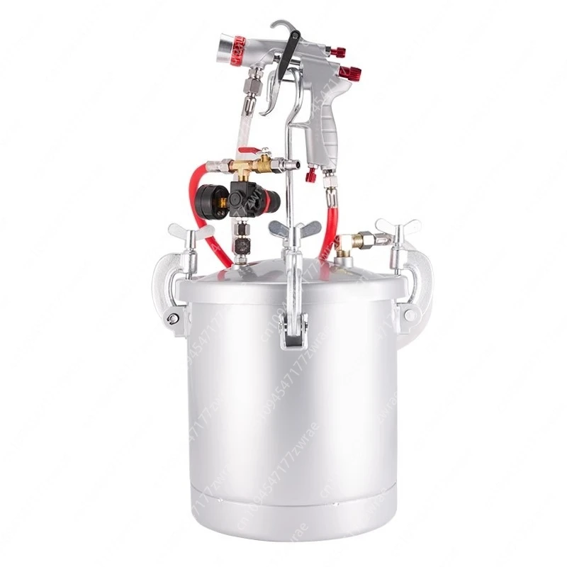 

Colorful spray gun furniture color steel tile spray paint water in sand special pressure bucket latex paint spraying tool