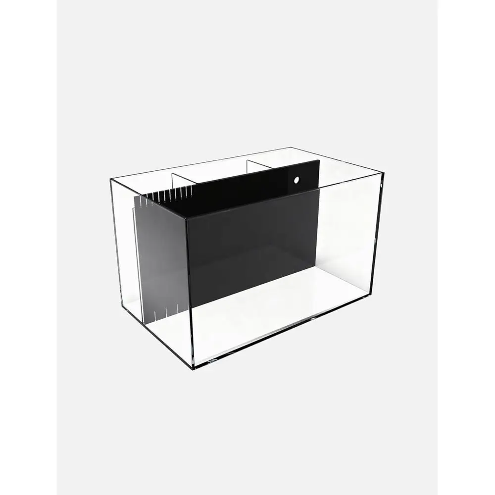 

24 Gallon All-in-One Glass Aquarium Kit: Ideal for Saltwater & Freshwater, Complete Nano Tank Setup for Home or Office