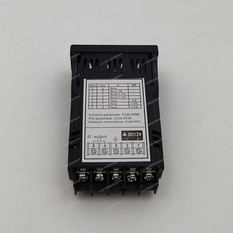 YBJ-48*24mm DC24V PID Temperature Controller Intelligent Digital Display Thermostat 1300℃ Industrial with Alarm Output
