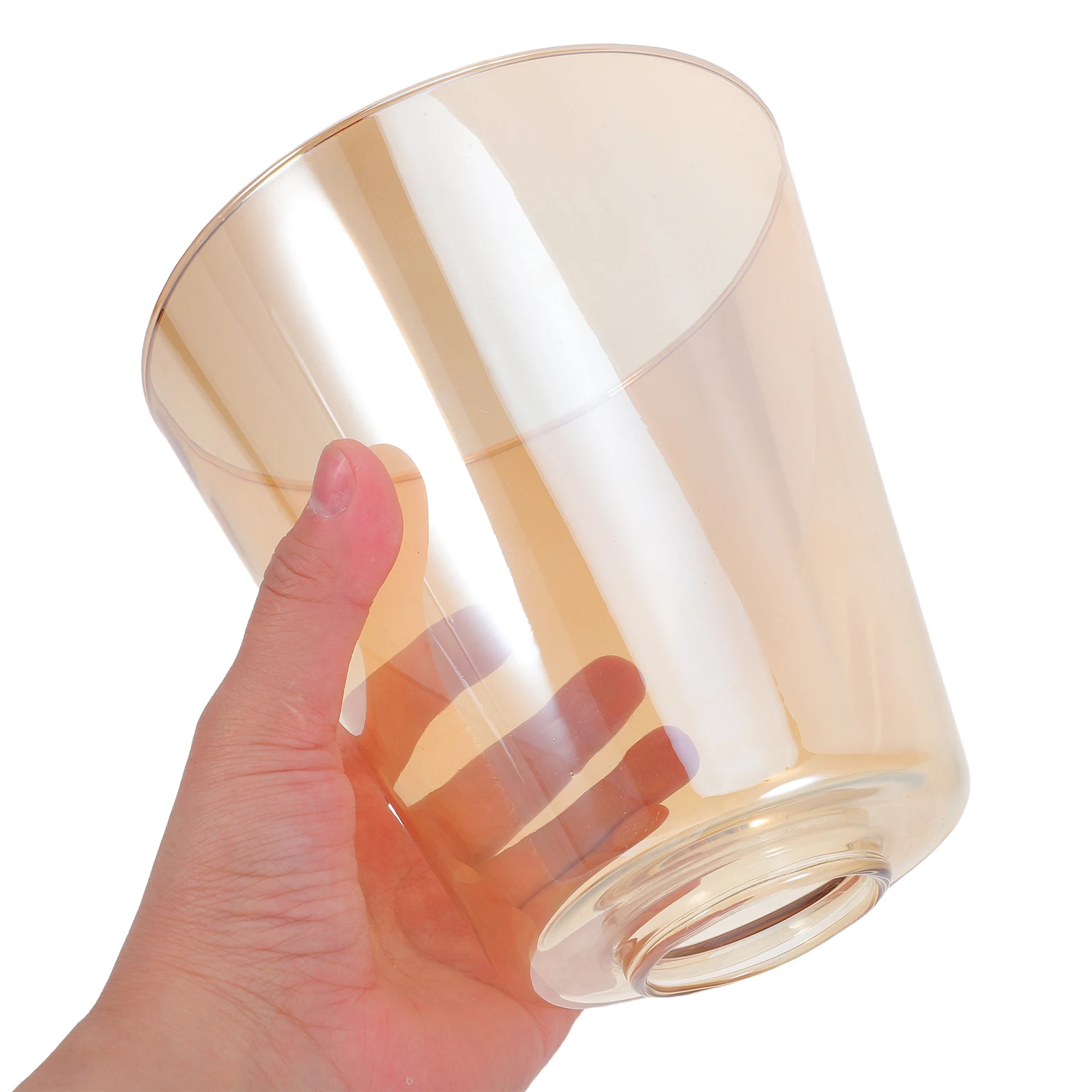 

Glass Light Shade E27 Base 1.65 Inch Opening Replacement for Lamp Fixtures Table Ceiling Wall Mount Heat Resistant Elegant