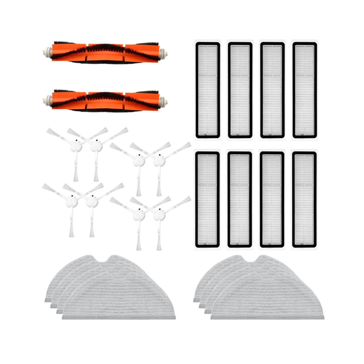 Для робота D9 L10 PRO основная боковая щетка ткань для швабры HEPA-фильтр аксессуары аксессуары для пылесоса