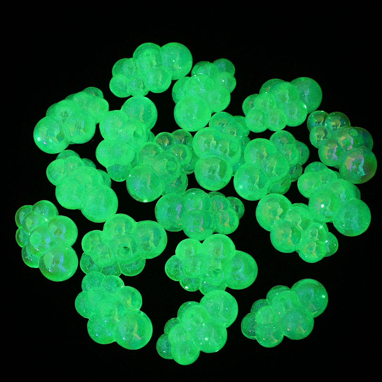 

20Pcs Cloud Beads Acrylic Cloud Shaped Spacer Beads for DIY Jewelry Making Bracelet Keychain Crafts Jewelry Making Supplies