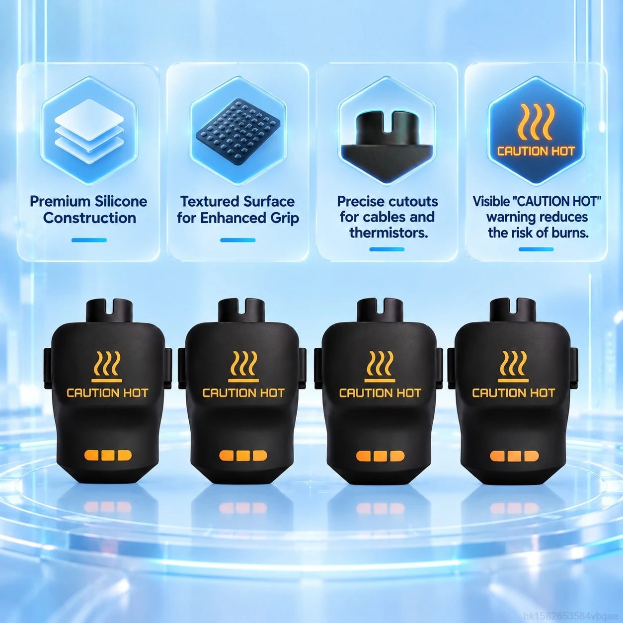 For Bambu Lab P2S Nozzle Silicone Sock Hot End Protective Cover Tested & Approved Sleeve Bambulab P2S Hotend X2D Accesories