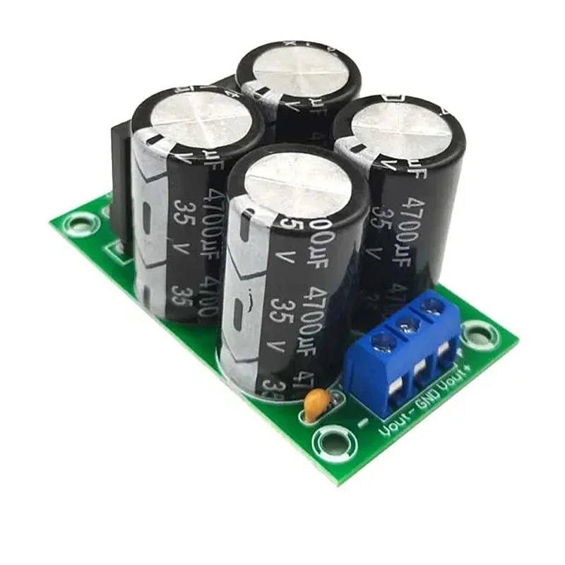 35V 50V 63V 25A Full Wave Rectifier Positive Negative Voltage Dual Power HiFi Amplifier Audio Rrectifier Filter Board