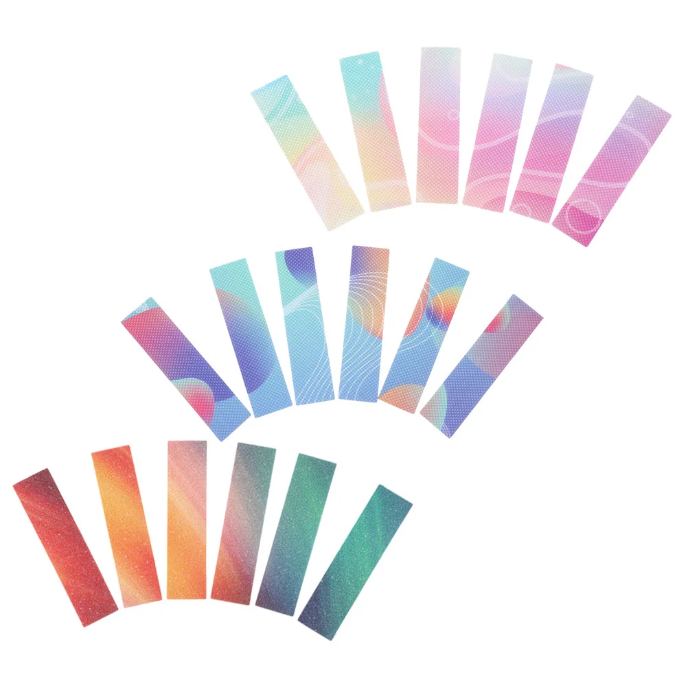 

18 Pcs Stickers Anti-stress Decompression Irritability Relief Strips Calming Gravel for Adults Uneasy People Adhesive Sticky