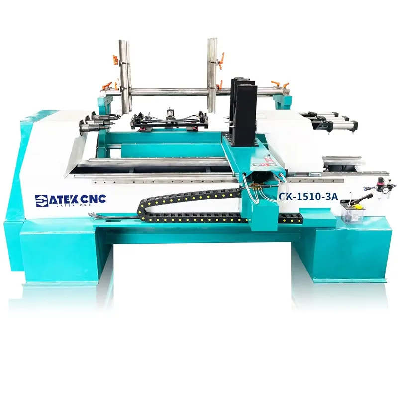Venda quente 1510 precisão cnc alimentação automática madeira piscina cue torneamento torno hine com alta qualidade