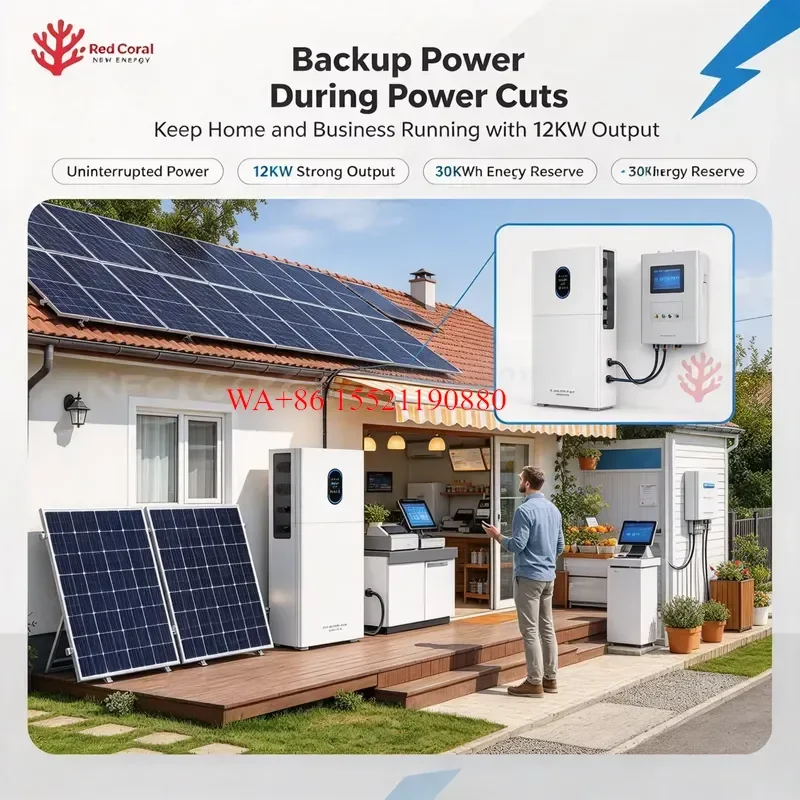 WMWMNU Complete Home Off Grid Solar Energy System Full Set Transparent Price Powerful 11kw Configuration for Total Energy