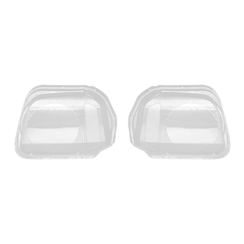 1Pair Front Headlight Lens Lampshade Shell For Suzuki Jimny 2006-2016 Headlamp Lights Glass Replacement Auto Shell