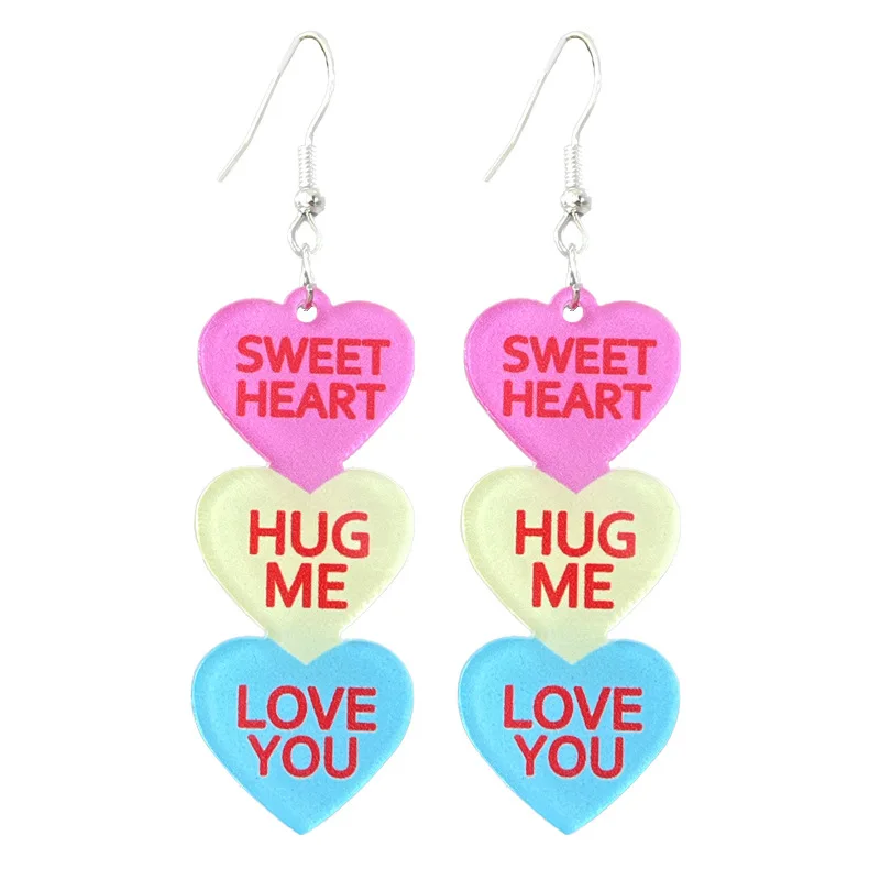 Conversation Heart Earrings