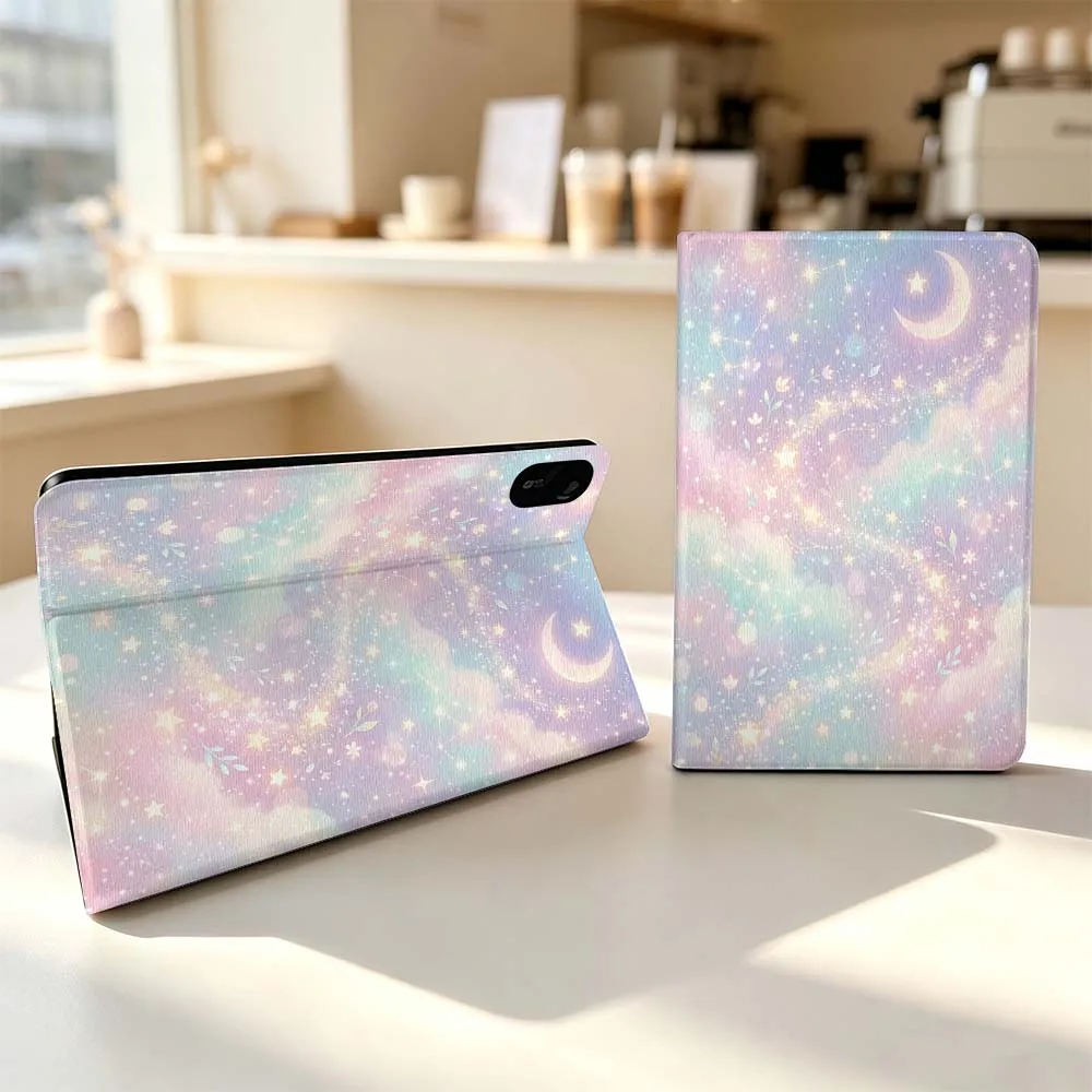 Cartoon Starry Cloud Sky For Xiaomi Poco Redmi Pad 8 2 4 5 6 6S 7 7S SE Pro Max 14 11 8.7 11.2 12.5 Inch Tablet Case Fashion