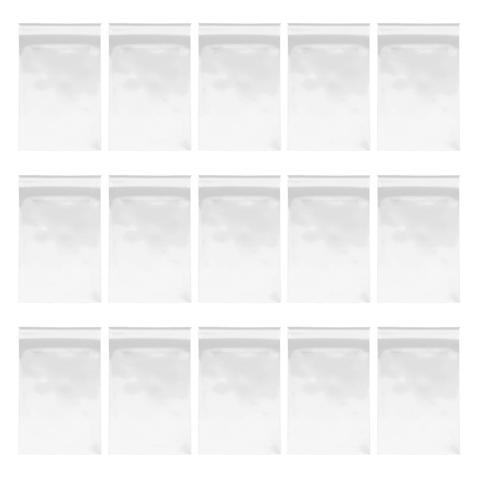 

100Pcs Clear Plastic Card Brick Protector Bags Sleeves Graded Card Storage Case Brick Seal Self Sealing Dust Proof