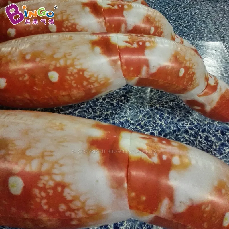거대한 풍선 상어 입 아치 대형 물고기 게 랍스터 풍선 만화 바다 테마 소품 장식