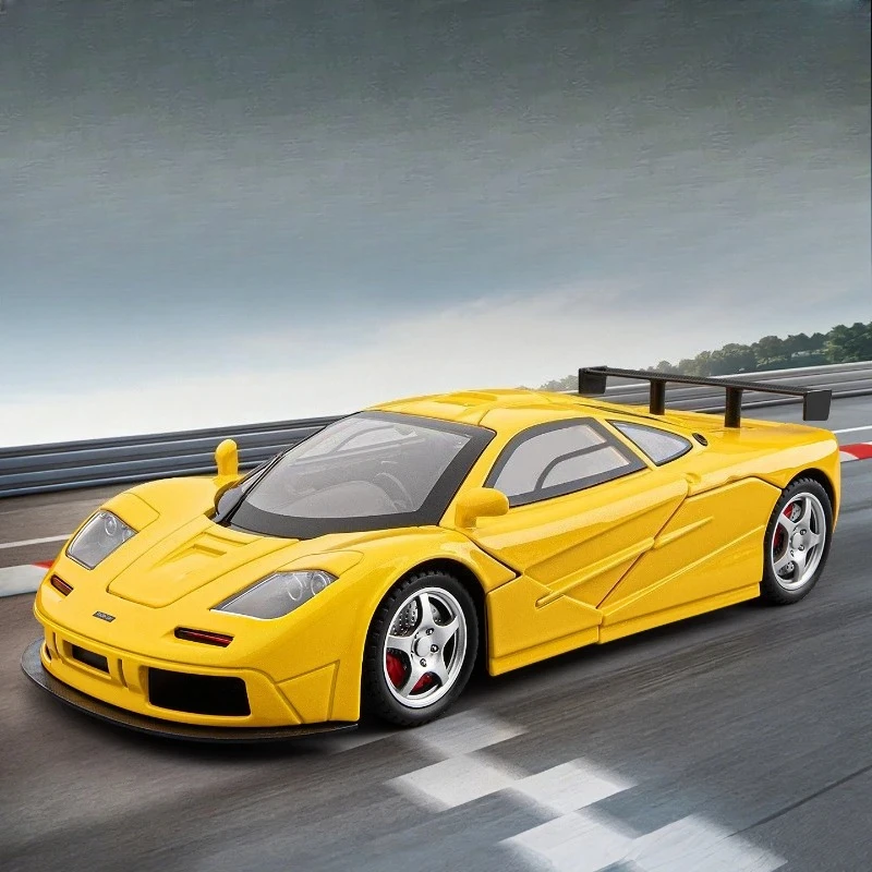 

Simulation 1:24 F1-LM Sports Car Model with Sound and Light Diecast Toy Vehicle Home Decoration Metal Miniature Voiture