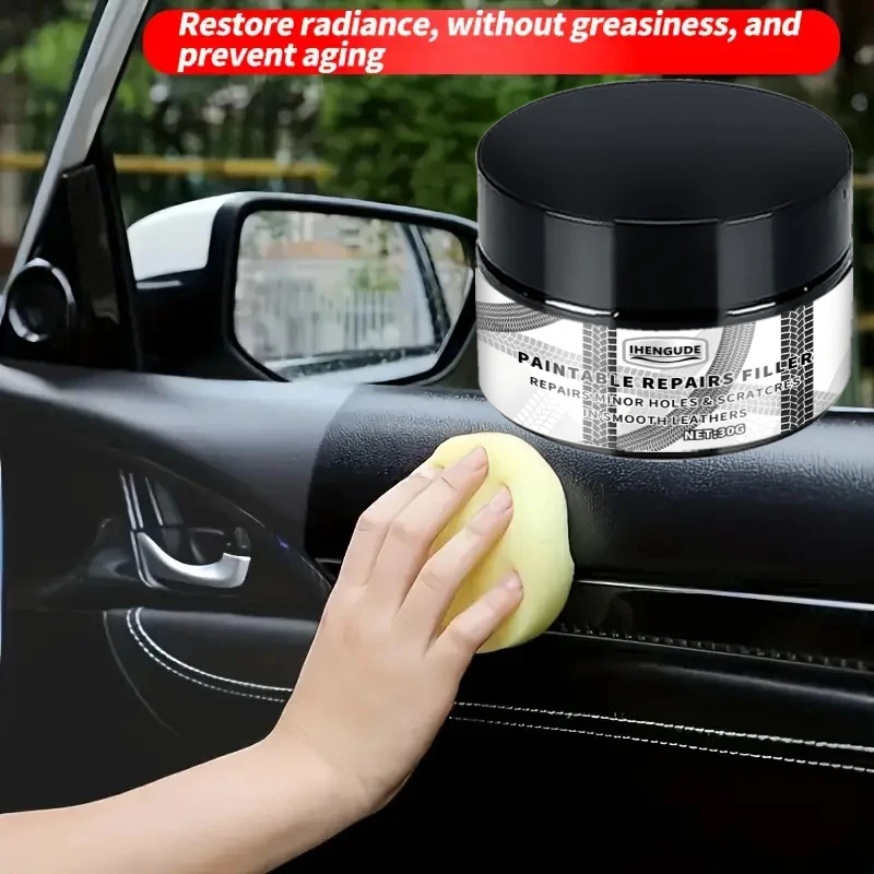Car Plastic Restorer - Multi-Purpose Black Decorative Restorer for Faded Plastic, Vinyl, and Rubber