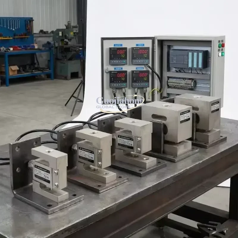 2026 HOT S-Type Load Cell 50KG 500KG Tension Compression Weighing Sensor 500lb 750lb Pressure Beam